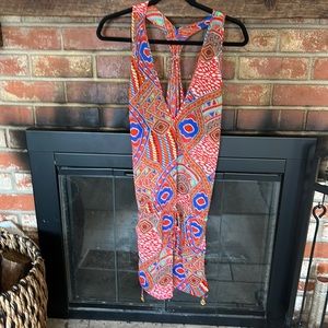 Swim suit cover up from a boutique.  No tags, probably a medium.